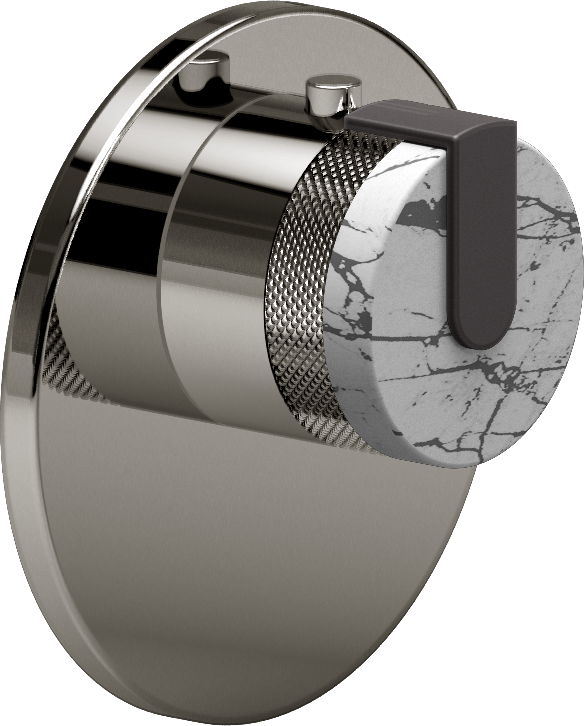 E-8027-R2MWE-L1GM-PC-T Термостатический переключатель 3/4-Внешняя часть GRAFF MOD+