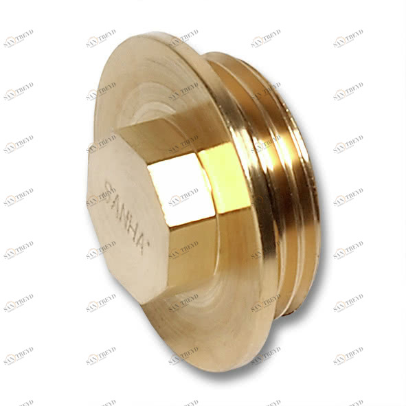 275112R SANHA 751 соед.для шлангов, латунь, заглушка 1/2 мм 