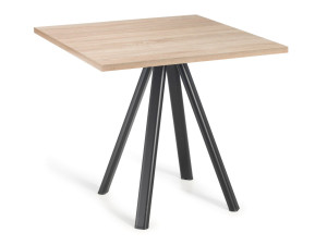 Квадратный ламинированный стол с 4 ножками