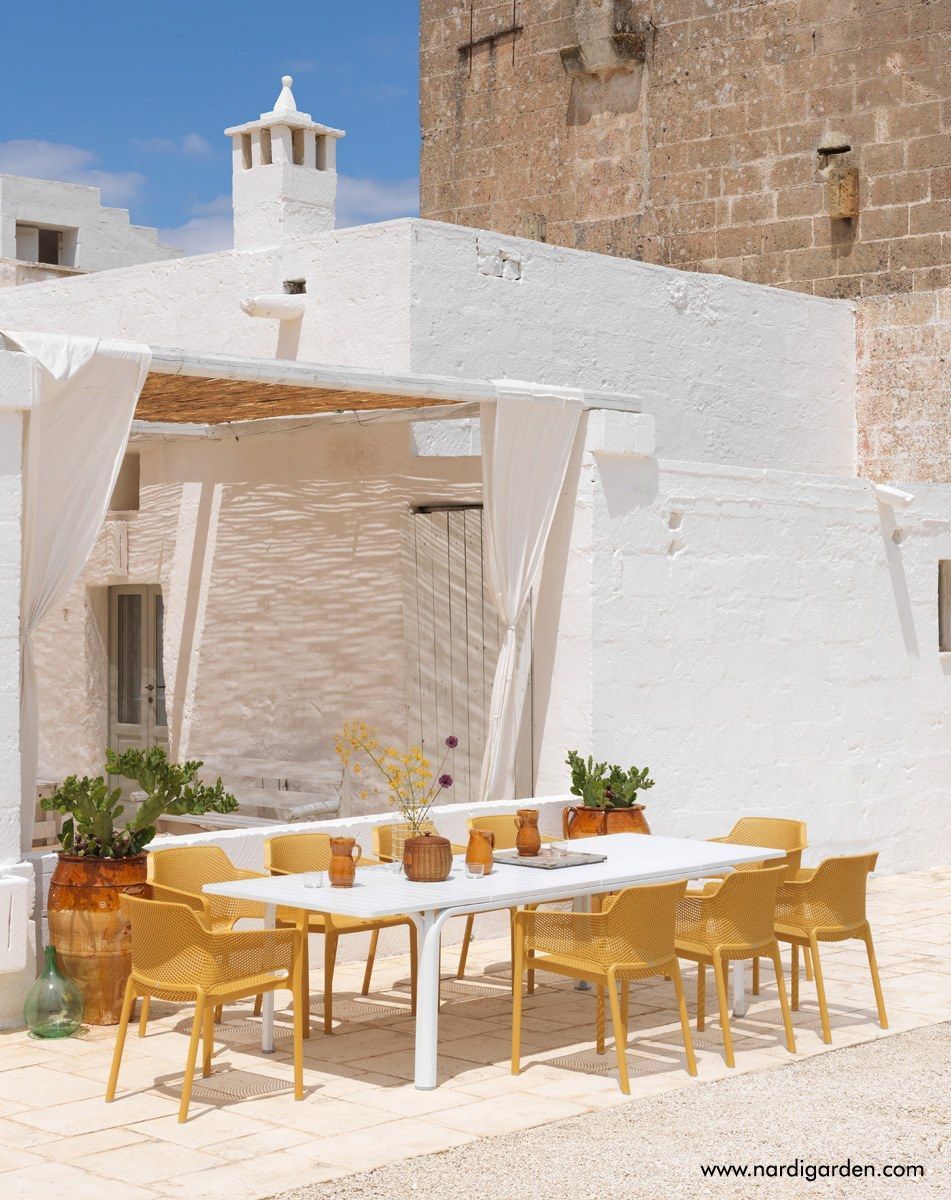 Штабелируемый садовый стул из полипропилена In Stock ARCH-00062688 - Вид №7