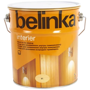 Покрытие защитно-декоративное для дерева Belinka Interier цвет прозрачный 2.5 л