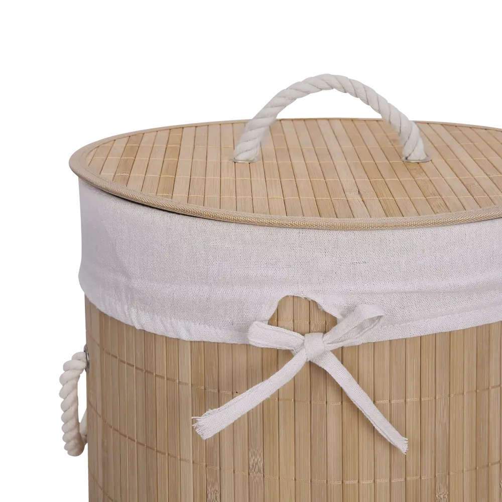 Корзина для белья Sensea Bamboo 60 л цвет бамбук 82857029 STLM-2092991 - Вид №5