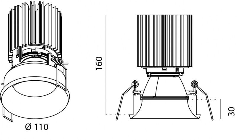 Lucifero's Встраиваемый точечный светильник Nyx sun-id-1490017 - Вид №6
