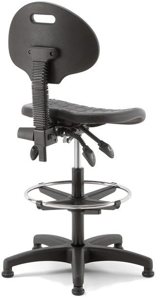 Linea Fabbrica Офисный стул из полиуретана с подставкой для ног Teknik sun-id-1346823 - Вид №2