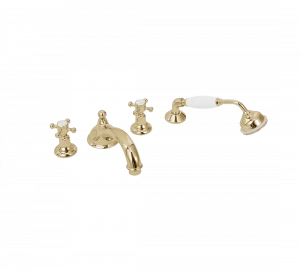 Gentry Home Basin mixer center to center two tap holes mm Antique Incalux GH101015