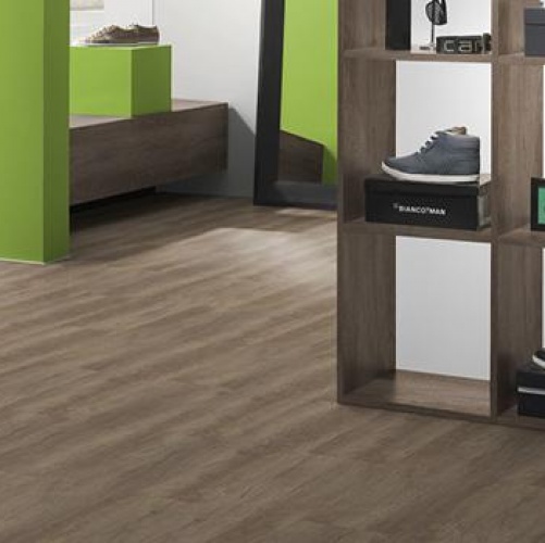 Виниловый ламинат EGGER Design+ Обработанный Дуб с брашью (Текстурированная) 1295х243 мм EPD003 - Вид №1