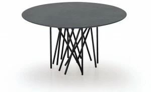 arflex Низкий круглый лакированный журнальный столик Octopus