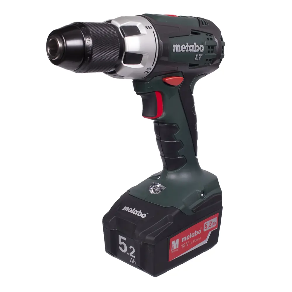 Шуруповерт Metabo BS 18 LT, Li-ion 18 В, 5,2 Ач STLM-2088863
