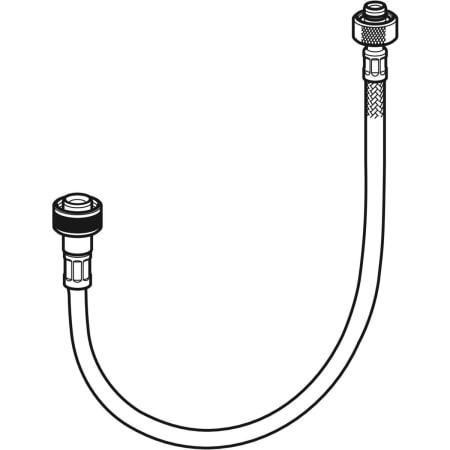 131.138.00.1 Комплект для нижнего подвода воды, для сантехнического модуля Geberit Monolith для унитаза, 114 см Geberit  - Вид №1