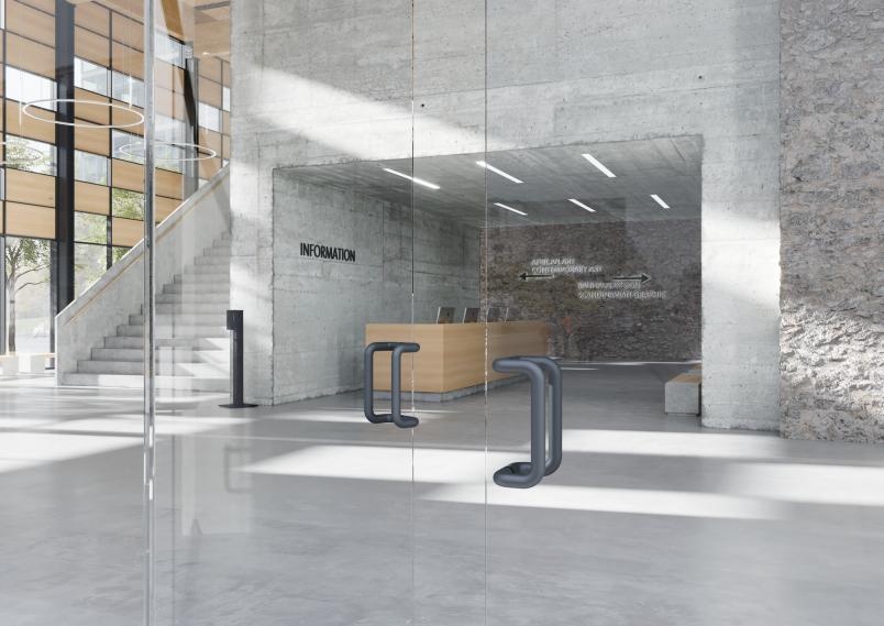 900.06.01360 Сенсорная колонка-дозатор дезинфицирующего средства HEWI System 900 - Вид №5