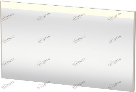 BR700409191 Brioso Зеркало с подсветкой Серо-коричневый декор Duravit