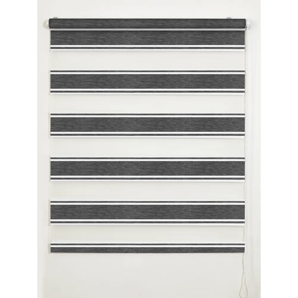 Штора рулонная день-ночь Дэли 100x160 см серая MIAMOZA STLM-2060413