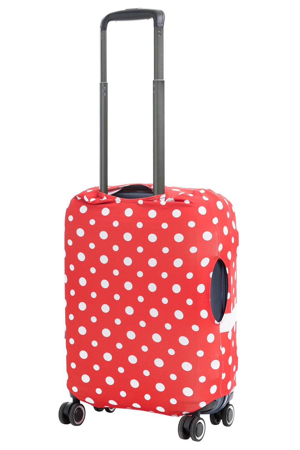 ECO Горошек с бантиком S Чехол для чемодана малый Fancy Armor ECO - Вид №1