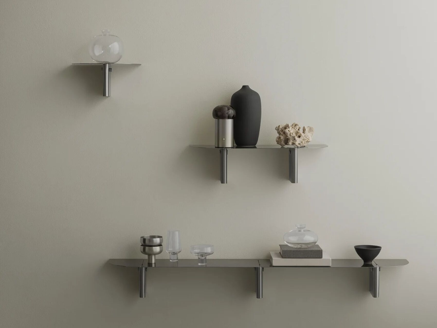 Круглая ваза из дутого стекла blomus AVO M ARCH-00116673 - Вид №2