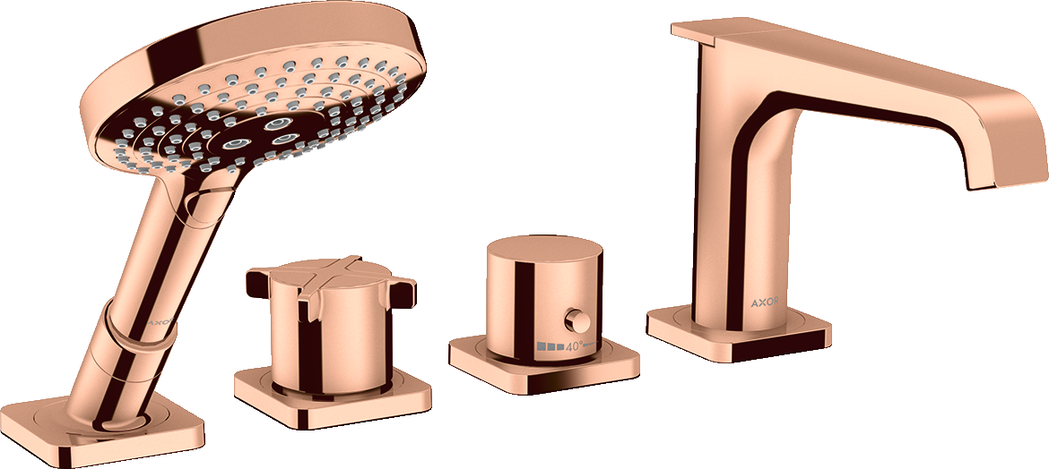 36411300 Смеситель на край ванны на 4 отверстия AXOR CITTERIO E