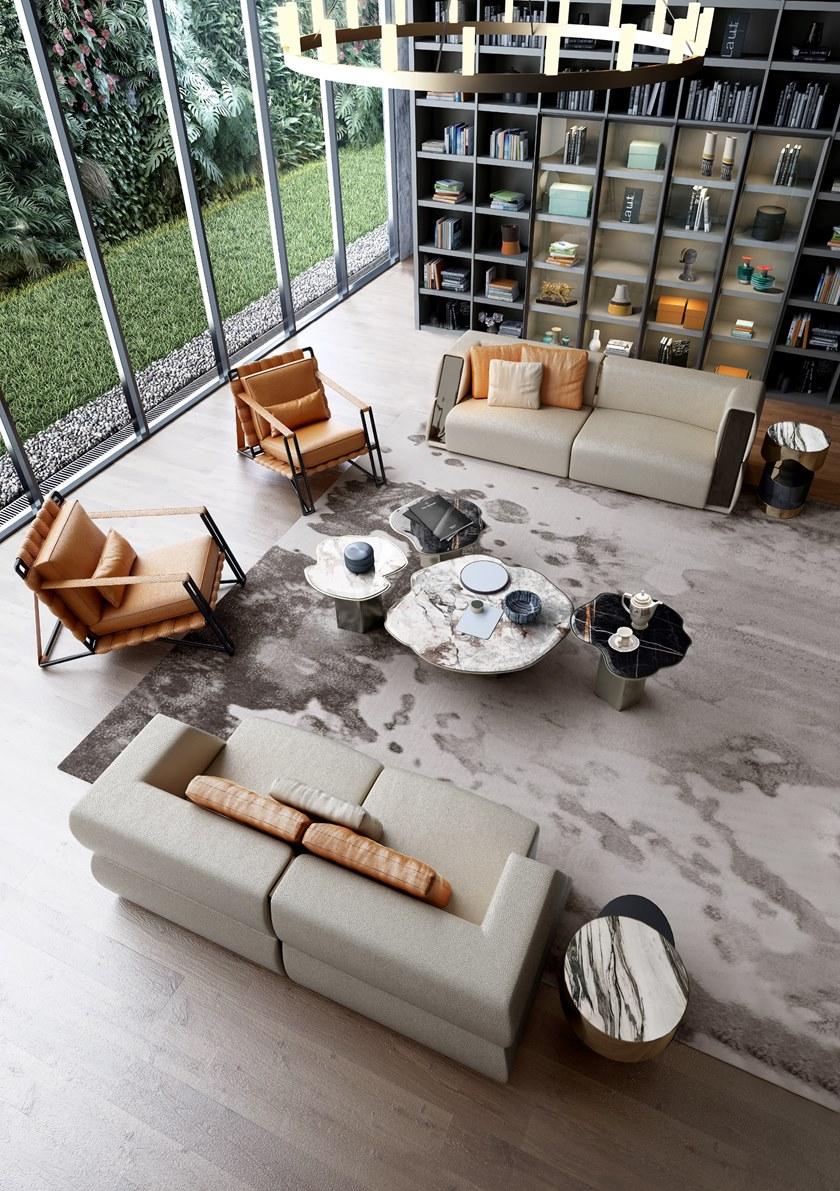 Tonino Lamborghini Casa Журнальный столик из мрамора sun-id-1490653 - Вид №3