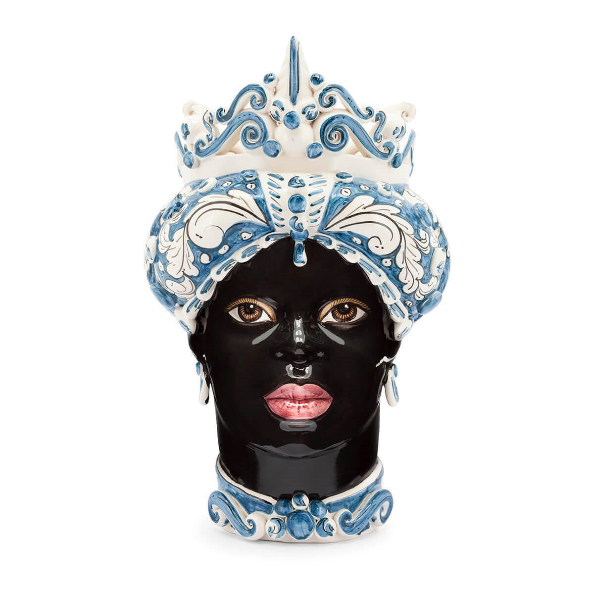 200656-80 ABHIKA ВАЗА MORO LADY MEDIUM BLUE 