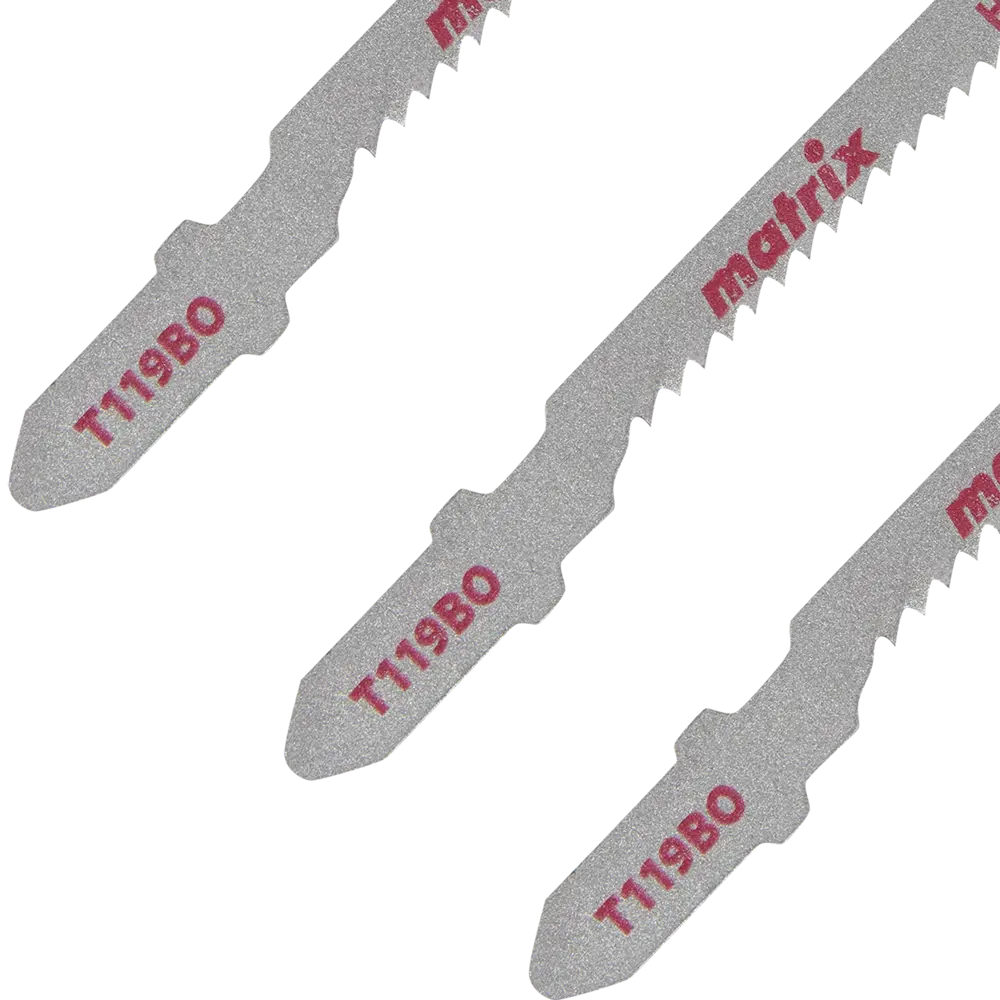 Пилка для лобзика по дереву Matrix T119BO чистый рез, 3 шт STLM-2091409 - Вид №2