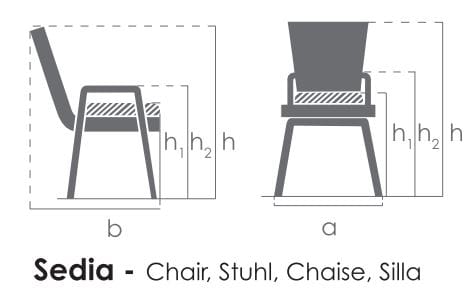 Веревочный садовый стул со встроенной подушкой BIZZOTTO Eularia ARCH-00022493 - Вид №7
