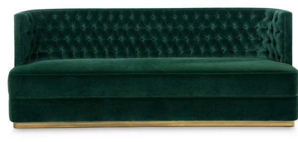 BRABBU Стеганый бархатный диван Bourbon sun-id-1478286 - Вид №1