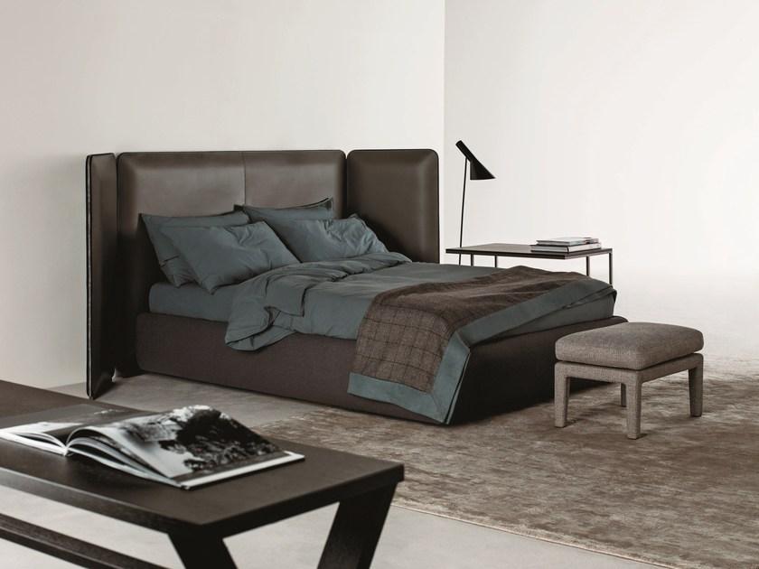 Meridiani Двуспальная кровать со съемным чехлом из ткани Edition tuyo sun-id-1377611 - Вид №11