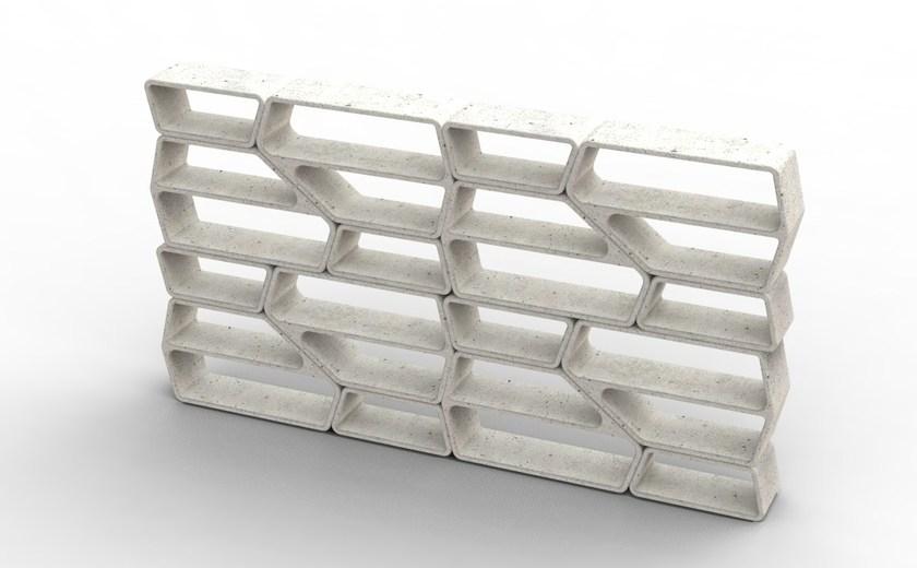 Manufatti Viscio Модульный книжный шкаф из бетона sun-id-1443689 - Вид №3