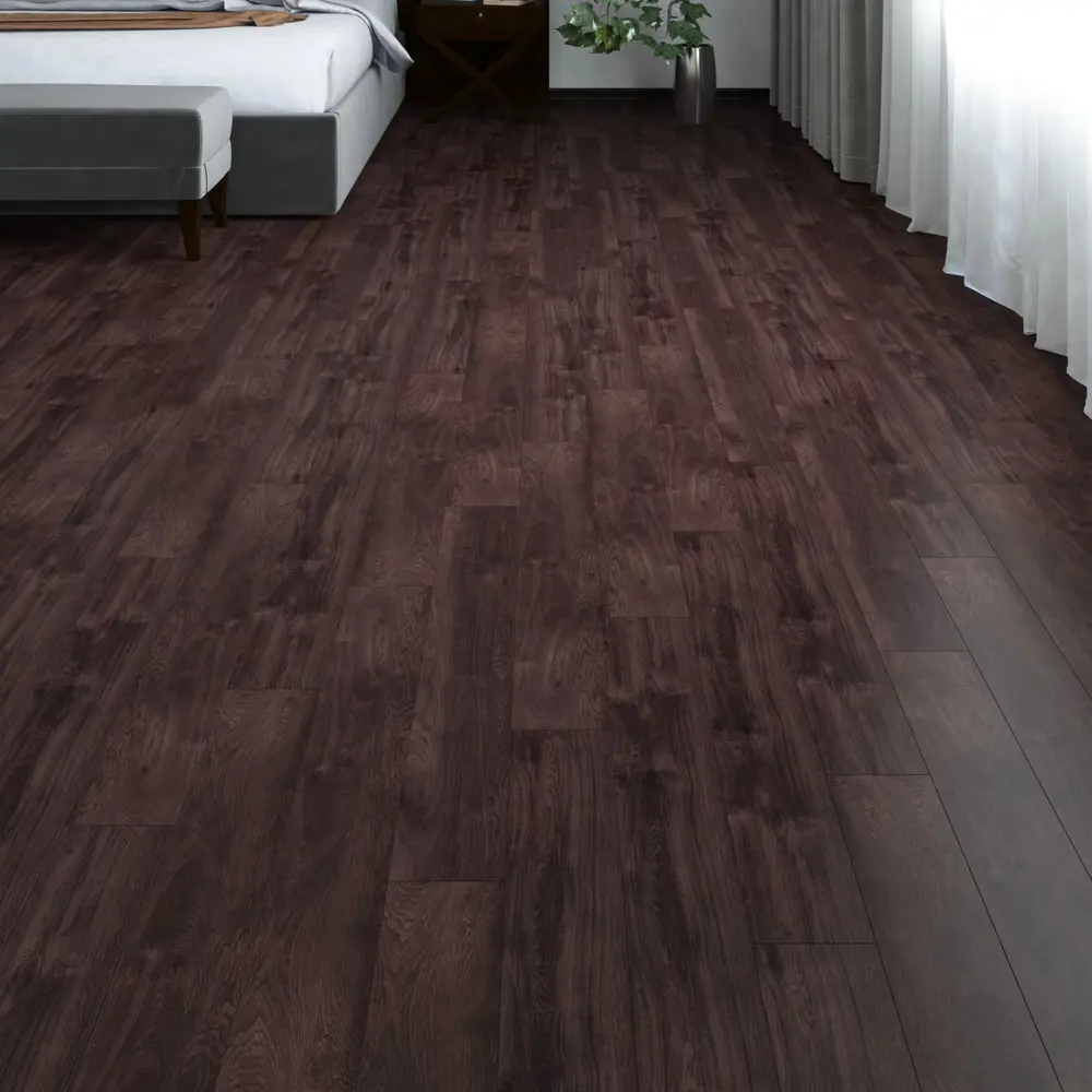 Паркетная доска однополосная «Ясень Махагон AW» лак 0.909 м² Amber Wood STLM-2060703 - Вид №3