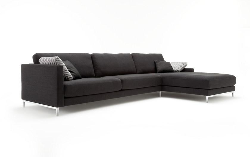 Rolf Benz Модульный тканевый диван с шезлонгом Rolf benz 011 ego sun-id-1460561 - Вид №1