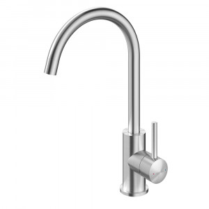 MMKGNSS Смеситель для раковины из нержавеющей стали Minimalist Gooseneck Methven