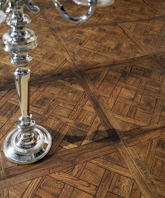 Quad25 Tifernoit Версаль - балки из регенерированного дуба, коричневая патина. Parquet - Вид №4