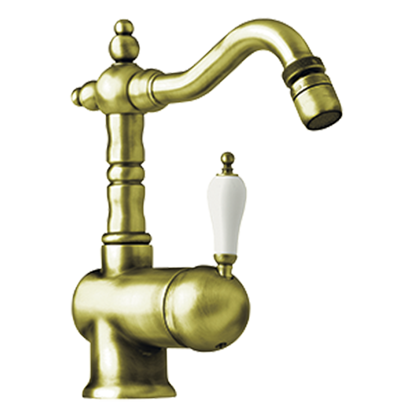 921799 PREMIUM Старый латунный ретро носик 1866 Смеситель для биде Старая Латунь GRB MIXERS 