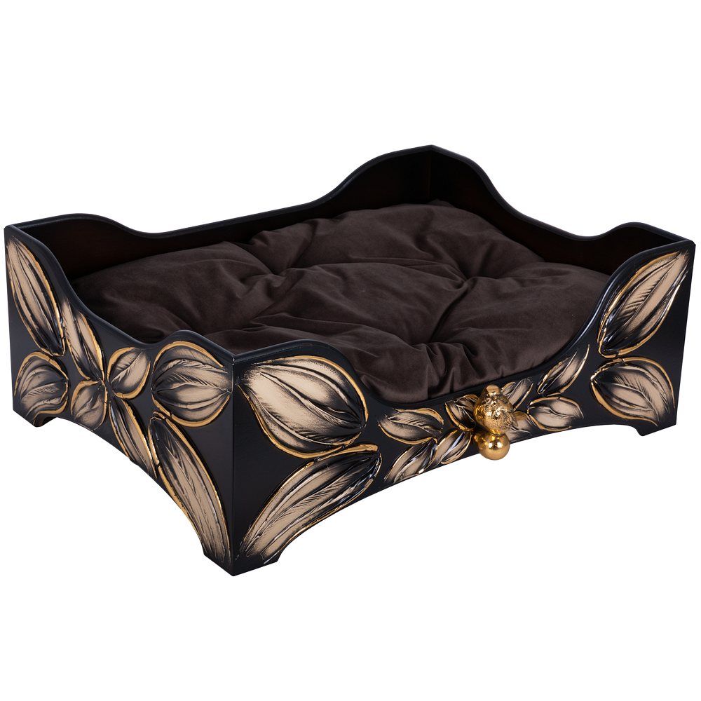 71197 Лежанка для животных Лакшери Каштан BOGACHO 4627196595965 - Вид №2