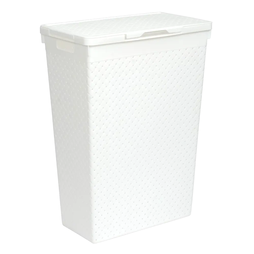 Корзина для белья Виолет Береста цвет белый STLM-2170912