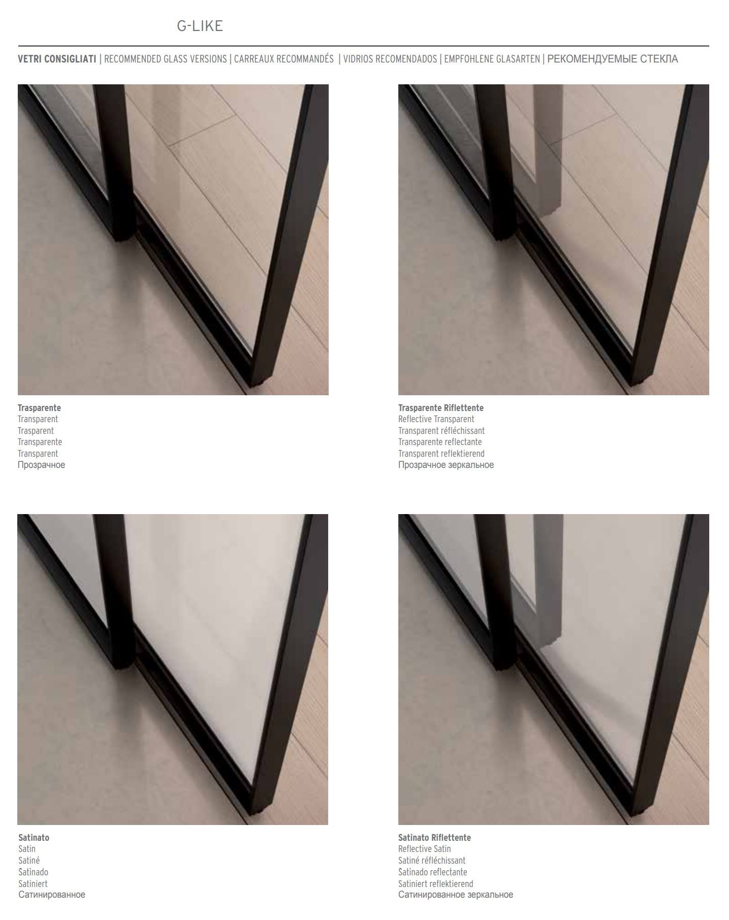 Раздвижные двери из стекла и алюминия GIDEA G-Like ARCH-00042864 - Вид №22