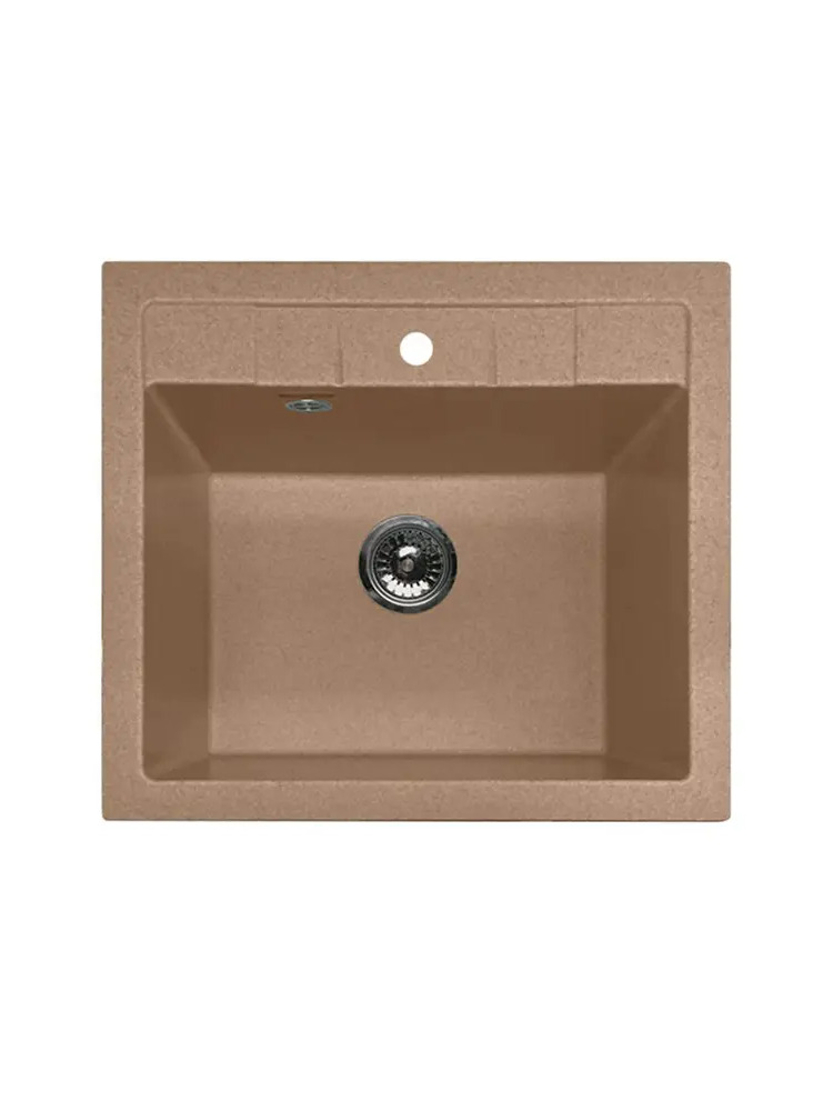 90430837 Мойка под столешницу Granfest Quadro 56x50 глубина 20 см мрамор цвет топаз STLM-0873219
