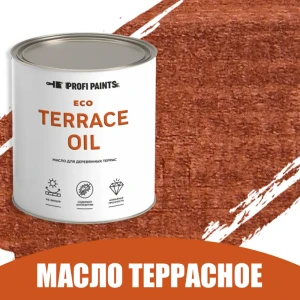 91314509 Масло для дерева износостойкое Profipaints Eco Terrace Oil 2.7 л Красное дерево STLM-0855367