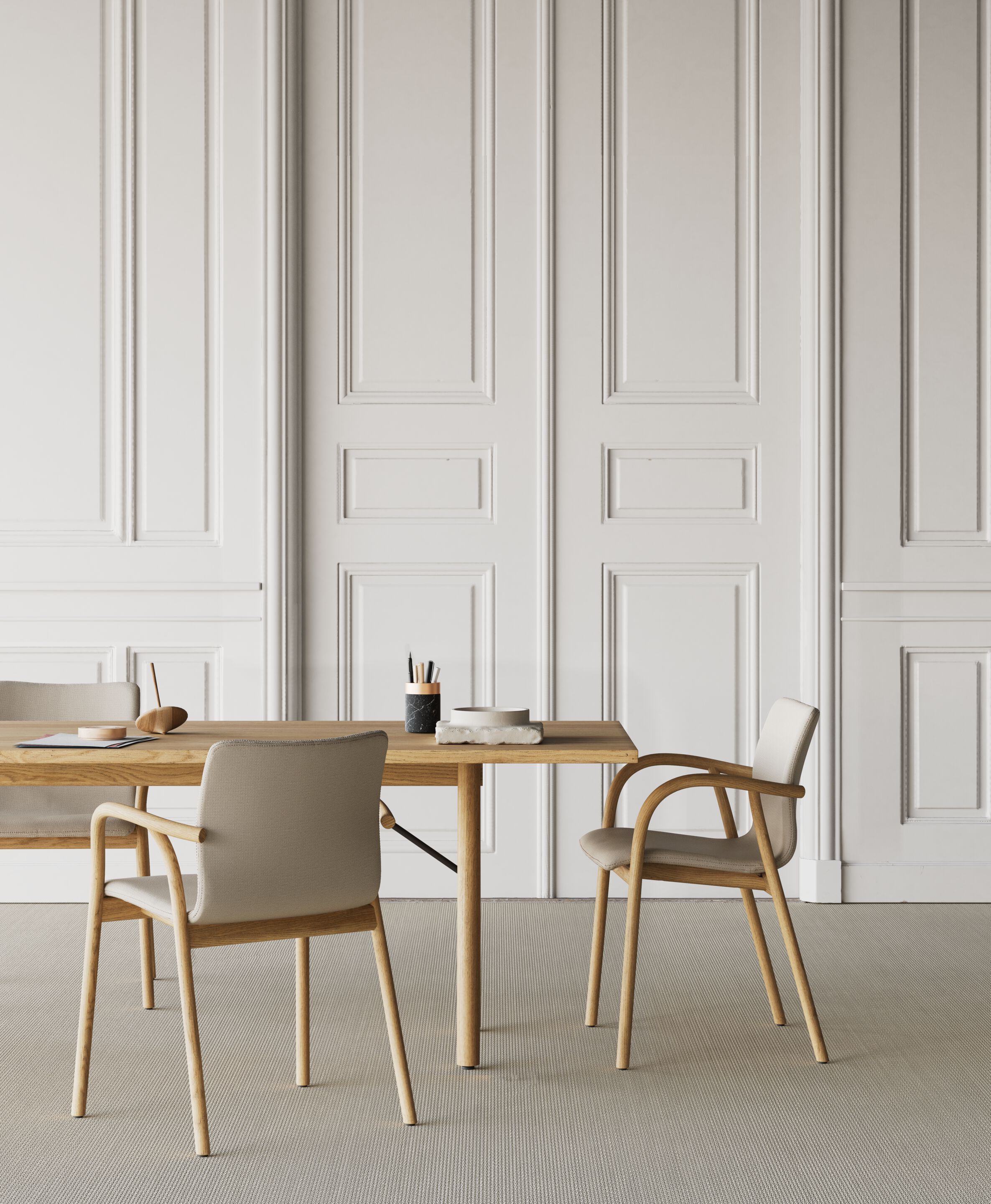 Прямоугольный стол из ясеня Kettal ARCH-00055201 - Вид №11