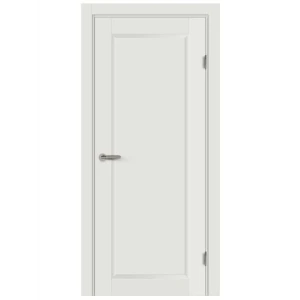 Комплект двери Пьемонт глухая 70x200 см Hardflex белый с добором 100 мм