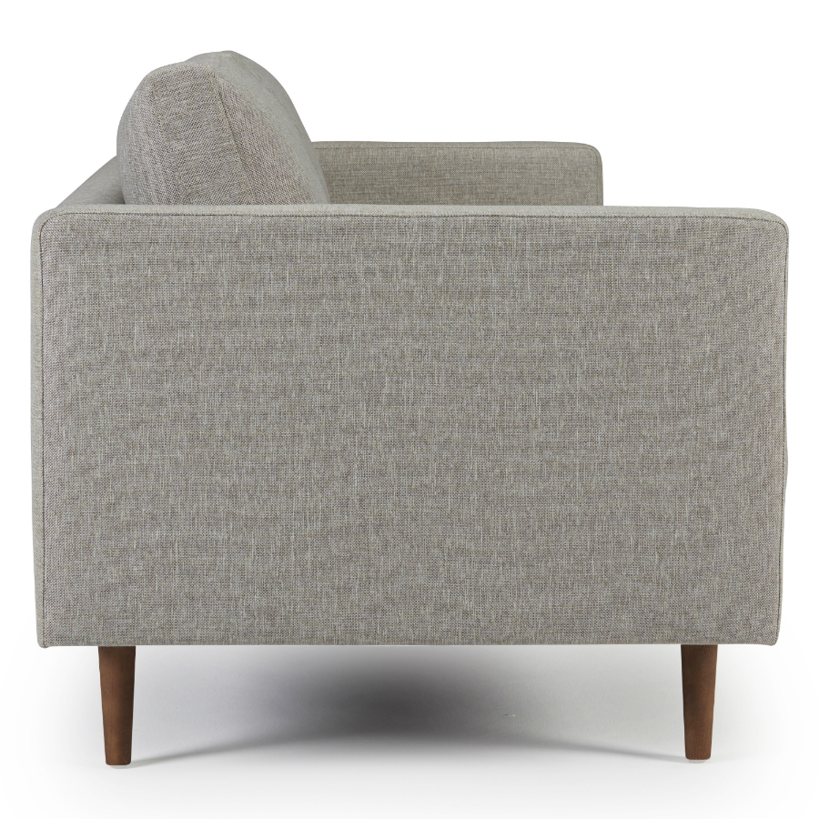 Диван трехместный Otto, дуб/орех, темно-песочный Kragelund 37403248244 - Вид №3