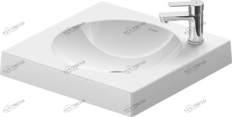 0320500009 Подвесная раковина настенная овальная Duravit Architec