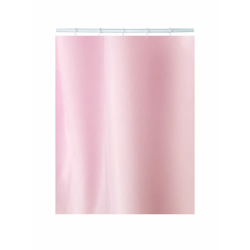 Штора для ванной Delphinium Эва 180x200 см PEVA цвет розовый STLM-2131450