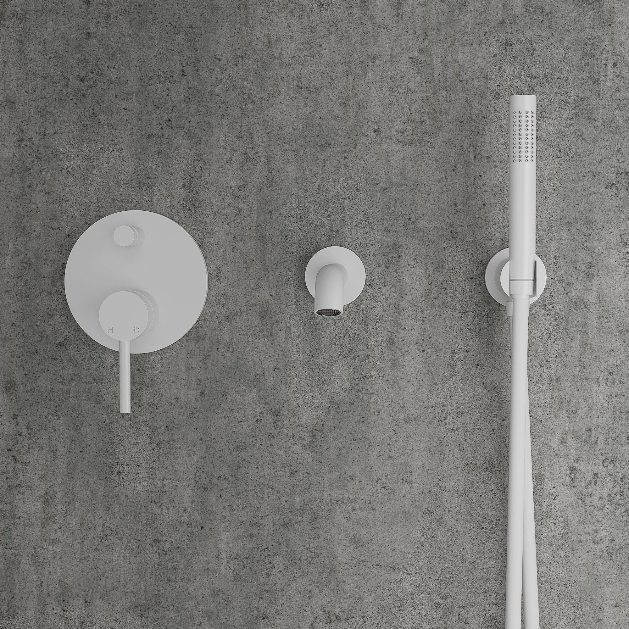 Набор встраиваемых ванн с одной ручкой и ручным душем LUSSO Luxe ARCH-00003798 - Вид №5