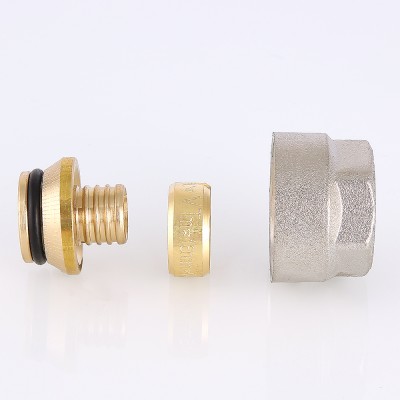 VT.4410.NVE.20 Фитинг коллекторный для пластиковой трубы Valtec 20 (2,0) мм x 3/4"  - Вид №4
