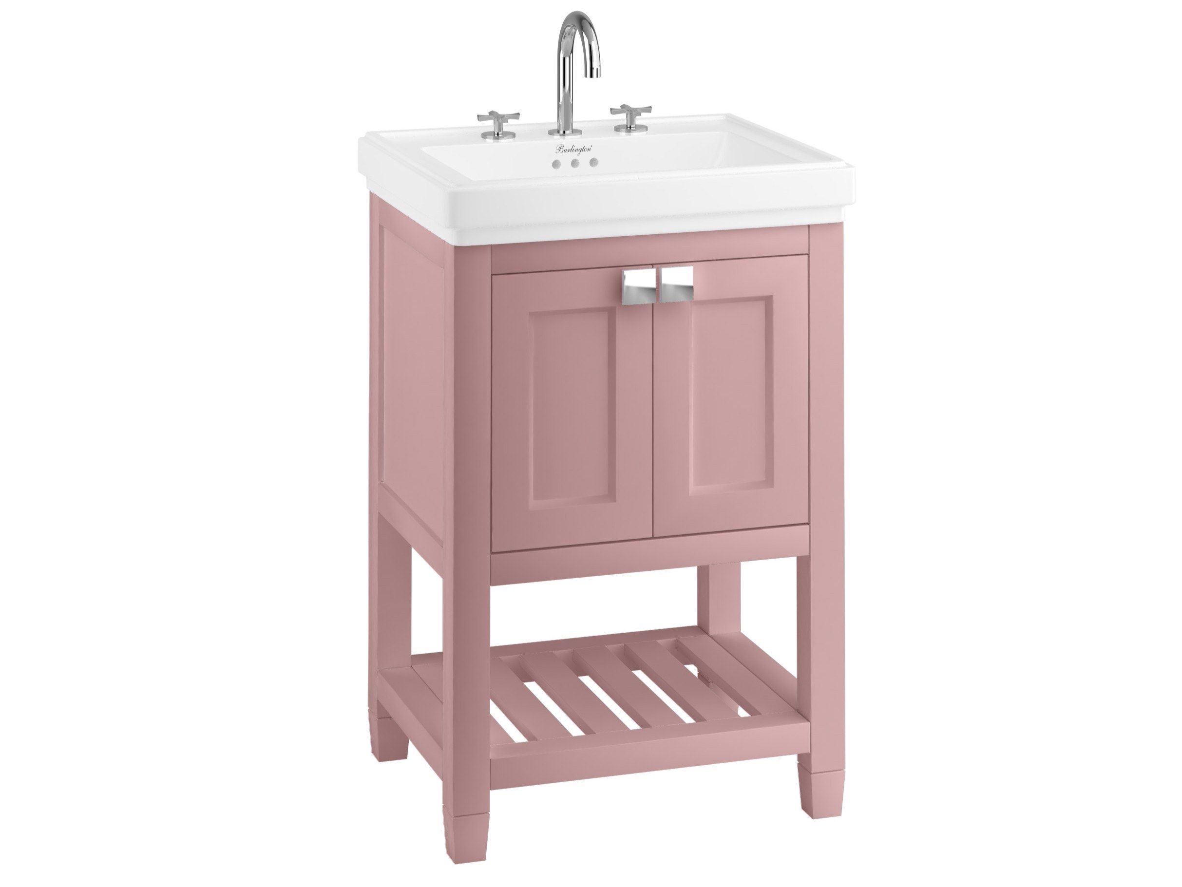 Деревянный умывальник с дверцами Burlington RIVIERA ARCH-00107039