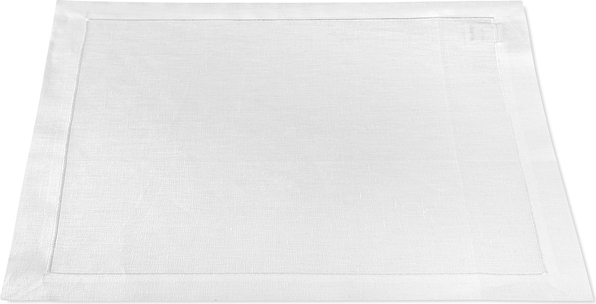 10578131 Weissfee Набор салфеток Weissfee "Венеция" 45х45см, 6шт (белый) Лён 