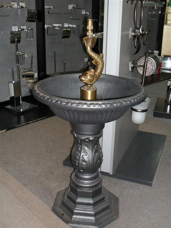 Фонтан 'Золотая рыбка' MIGLIORE Artistica ML.ART-0148 95 см, чугун ML.ART-0148.GS - Вид №1