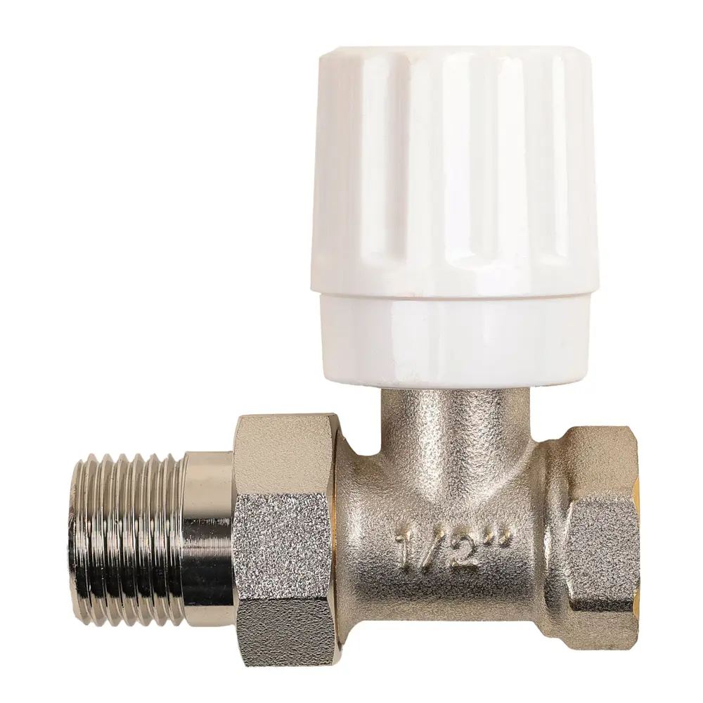 Вентиль для радиатора запорный прямой Спец ВР-П-1/2-М 1/2" латунь STLM-2069528 - Вид №3