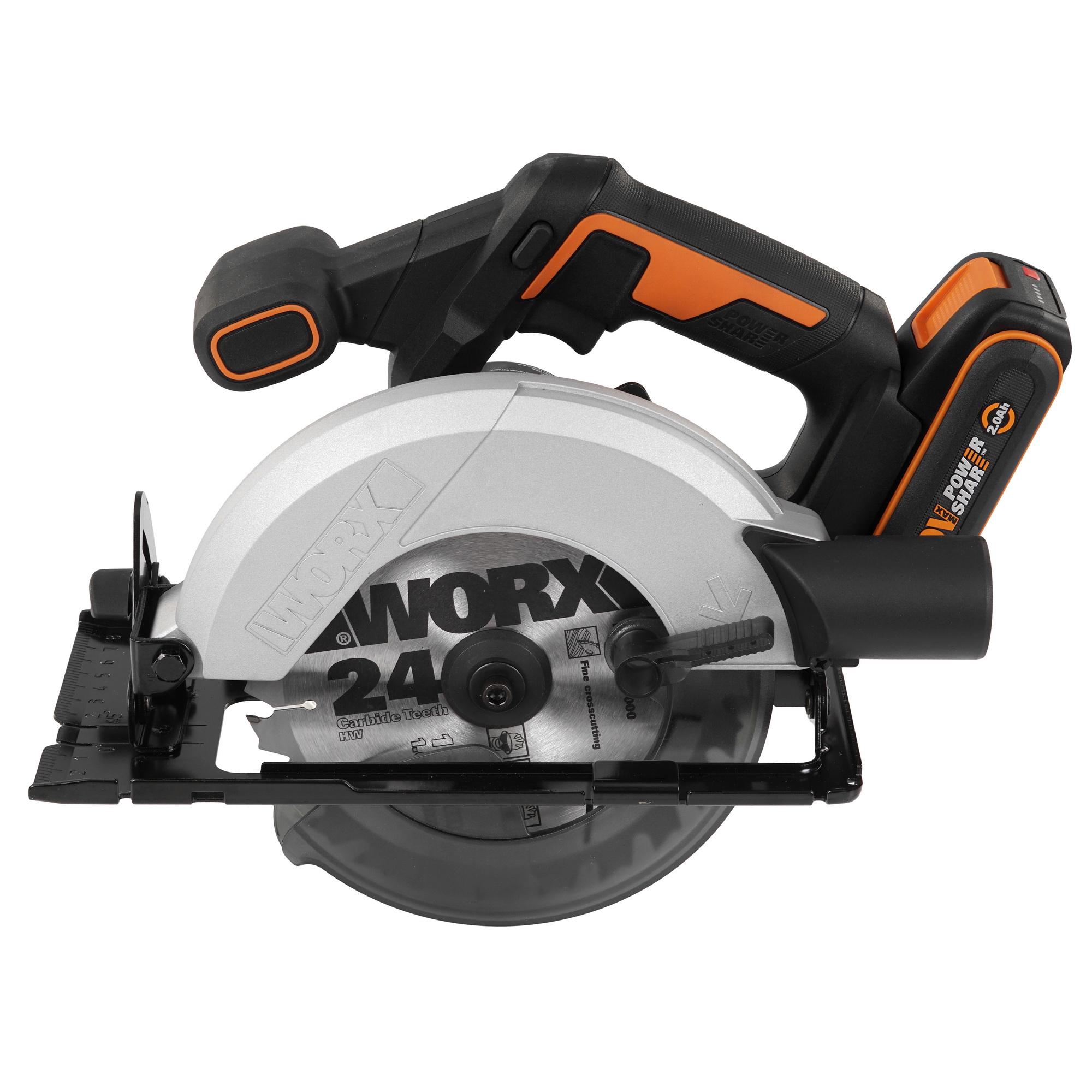 Пила дисковая WORX WX526 PowerShare 20V 9209046 STDN-0138534 - Вид №3