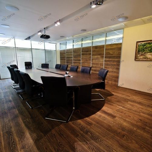 Паркетная доска Amber Wood Коттедж Дуб с брашью (Текстурированная) 900х122 мм 3500200024