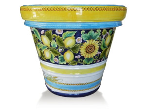 Украшенный терракотовый лимоньер